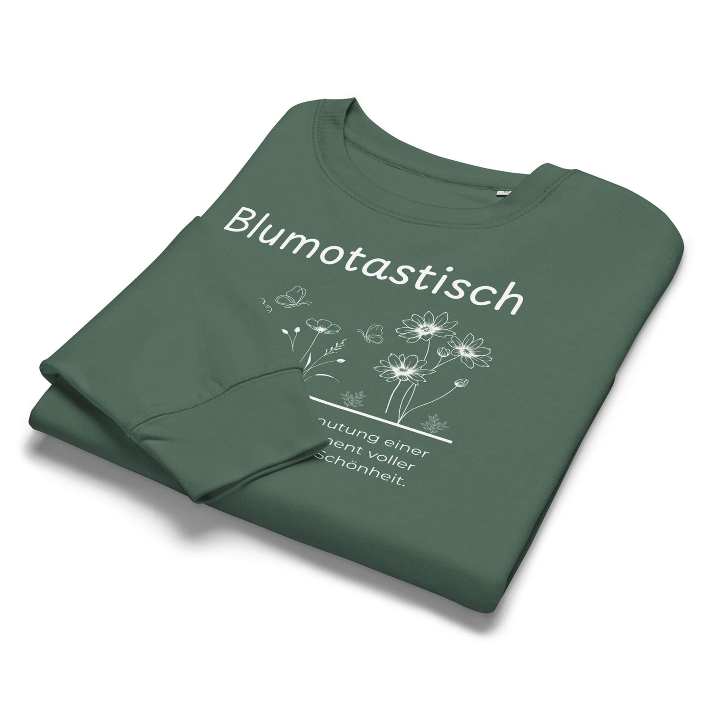 Bienoglaublich Damen Pullover – Green Bay – Gefaltet – Wortstolz