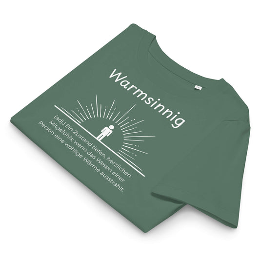 Warmsinnig Damen T-Shirt – Green Bay – Gefaltet – Wortstolz