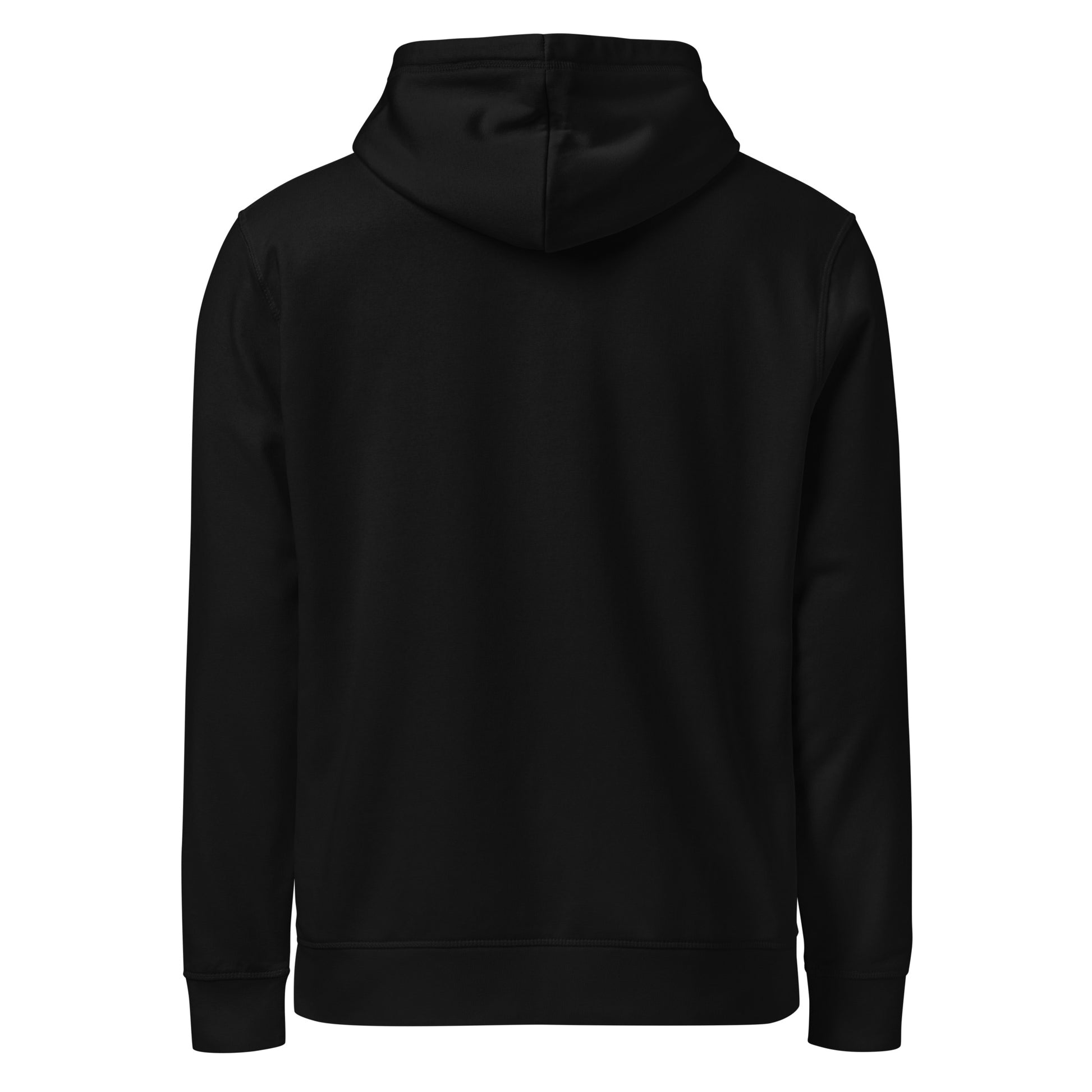Geschenk Hoodie - Mamanker Kapuzenpullover in Schwarz aus Bio-Baumwolle - Res5 Edition - Rueckansicht